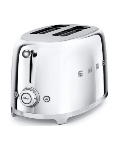 Tostador Smeg TSF01SSEU  50 style 2  rebanadas crom