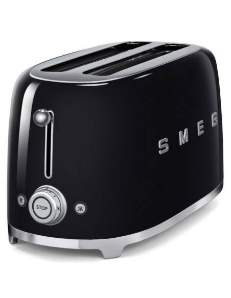 Tostador Smeg TSF02BLEU  50 style 4  rebanadas negr