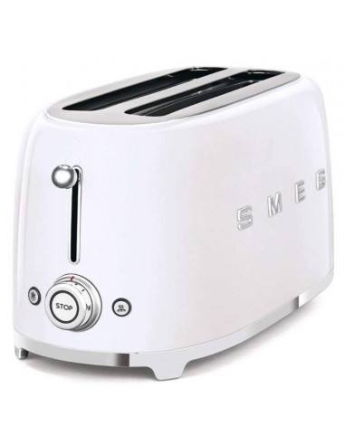 Tostador Smeg TSF02WHEU  50 style 4  rebanadas blan