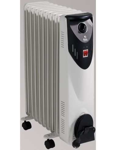 Radiador Aceite FM BR20  2000w  9 Elementos  Al