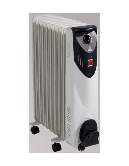 Radiador Aceite FM BR20  2000w  9 Elementos  Al