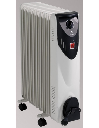 Radiador de Aceite FM RW20  2000w  9 Elementos  Hu