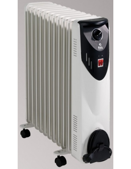 Radiador de Aceite FM RW25  2500w  11 Elementos  H