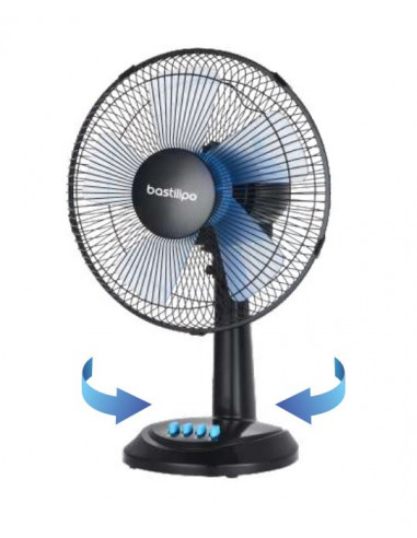 Ventilador Mesa Bastilipo ROCHE  5 ASPAS  30CM  35