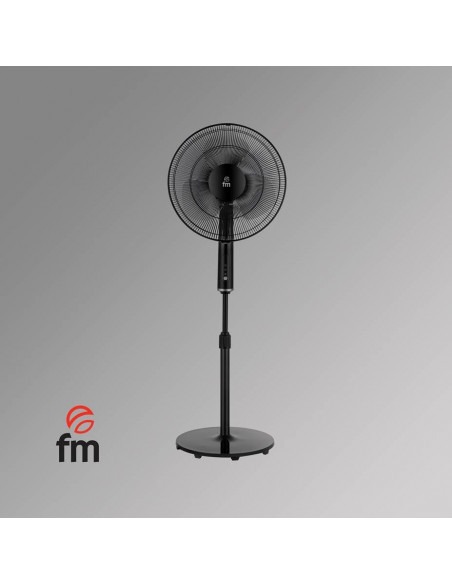 Ventilador pie FM P420BLACK  40cm    temporizador m