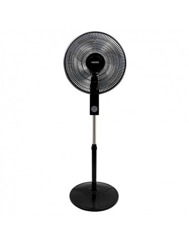 Ventilador pie Haeger SF16B014A  40cm  smooth blac