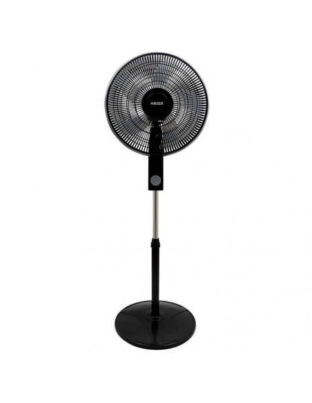 Ventilador pie Haeger SF16B014A  40cm  smooth blac