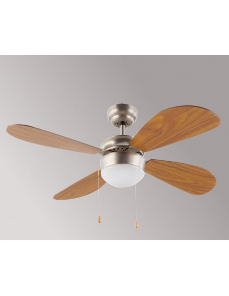 Ventilador Techo FM VT105  105cm  4 aspas  luz