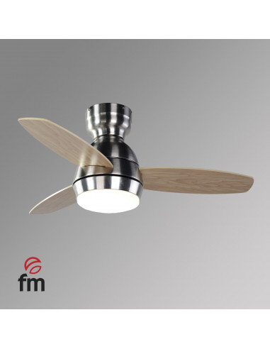 Ventilador Techo FM VT1090L  DC91cm    c Luz c Mand