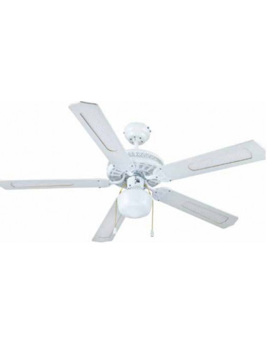 Ventilador Techo FM VTCLASSIC130B  132cm  c luz