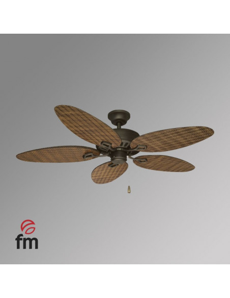 Ventilador techo FM VTE130  132cm  exterior interi