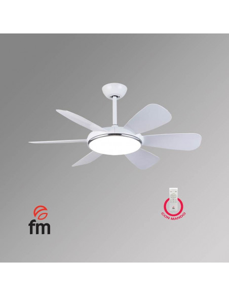 Ventilador techo FM VTNIXL  dc 107 cm    c luz c ma