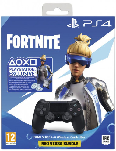 Mando Sony DUALSHOCK BLACK V 2   FORTNITE