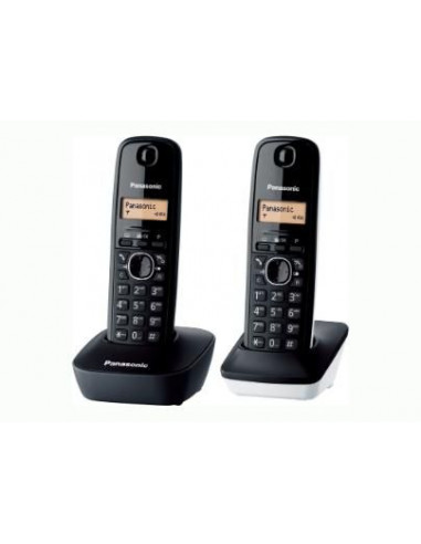 Tel  fono inalam  Panasonic KXTG1612SP1  duo