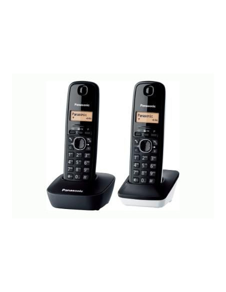 Tel  fono inalam  Panasonic KXTG1612SP1  duo