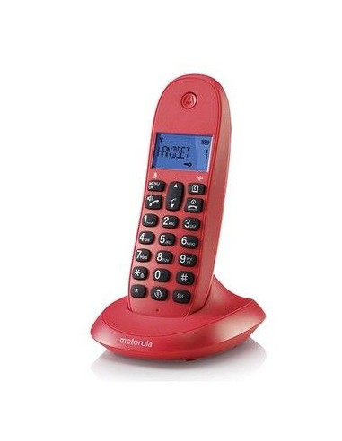 Telefono Motorola C1001LB CEREZA DECT