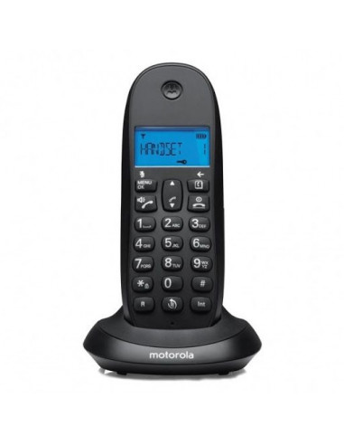 Telefono Motorola C1001LB NEGRO DECT