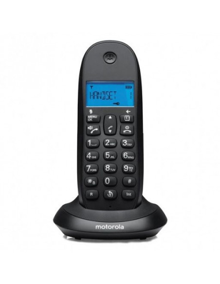 Telefono Motorola C1001LB NEGRO DECT