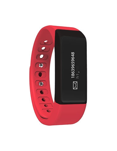 Pulsera Fitness Leotec LEPFIT02R  Rojo  TOUCH